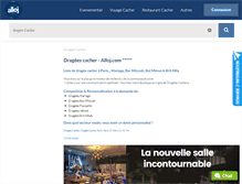 Tablet Screenshot of dragee-cacher.alloj.fr